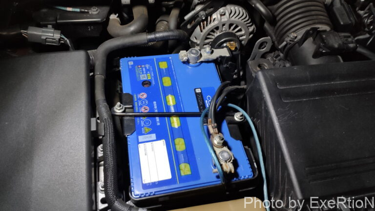 RX-8のバッテリー交換方法【パナソニック caos】 31 RX-8 バッテリー交換方法