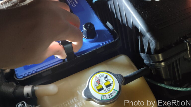 RX-8のバッテリー交換方法【パナソニック caos】 27 RX-8 バッテリー交換方法