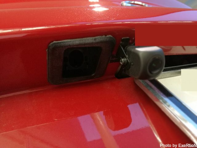 【RX-8 タイプE 後期】カーナビ保証交換 Part2 彩速ナビ編 17 RX-8 バックカメラ