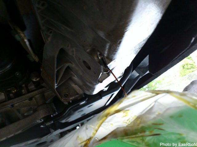 【DIY】ゴルフ4オイル交換手順 27 ゴルフ4オイル交換