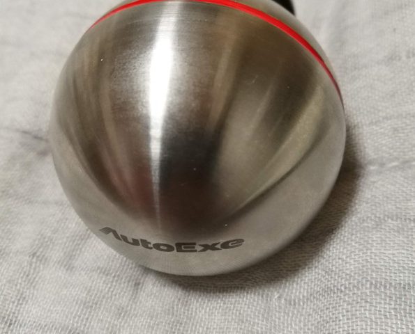 AutoExe 限定チタンシフトノブのレビュー 3 AutoExe 限定チタンシフトノブ