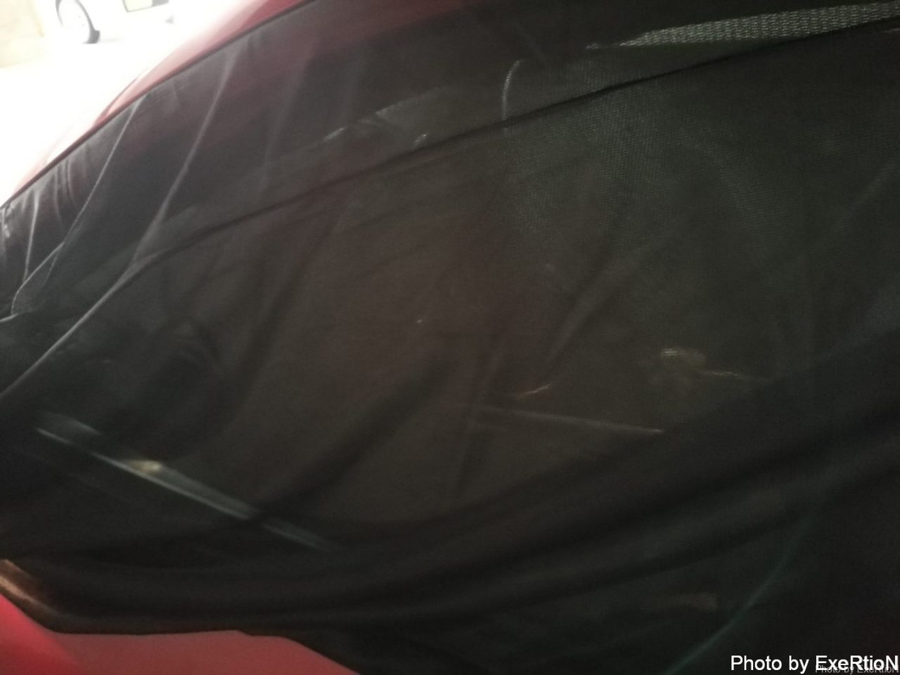 RX-8で車中泊は可能なのか?2人で快適に寝るためのシートアレンジと必須グッズを徹底解説 22 RX-8 車中泊用ウインドーネット