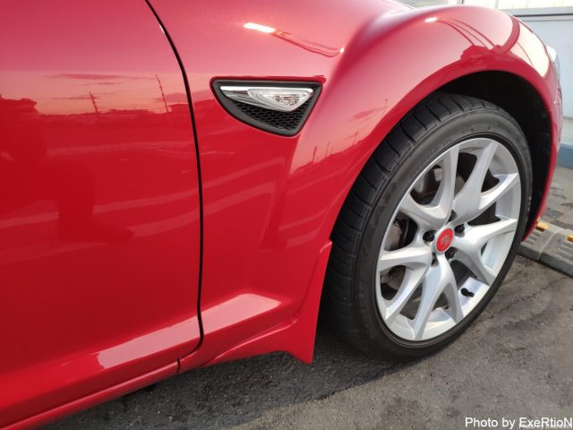 RX-8純正マッドフラップを購入したのでレビュー 3 RX-8純正マッドフラップ