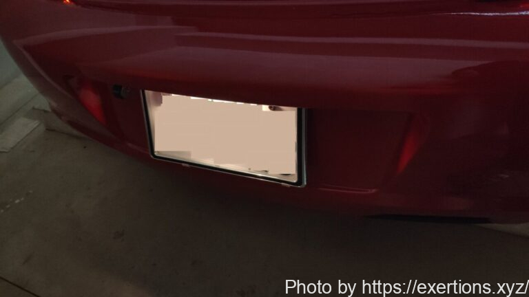 RX-8 リヤナンバー灯交換方法【LED化】 10 RX-8 リヤナンバー灯交換方法