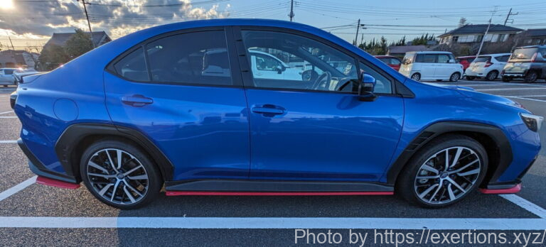 WRX S4 VBH トランクスポイラーのレビュー【意外と存在感あります】 25 WRX S4 VBH トランクスポイラーのレビュー