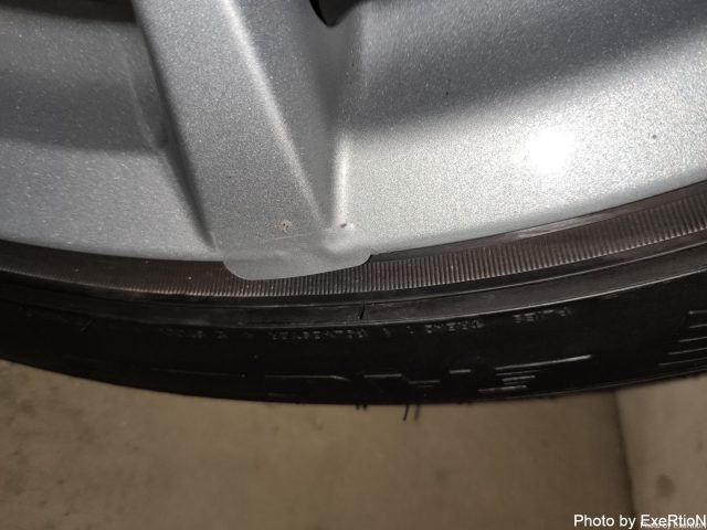 RX-8にソフト99 ホイールガリキズ 貼るだけシートを貼ってみた 9 ソフト99 ホイール貼るだけシート