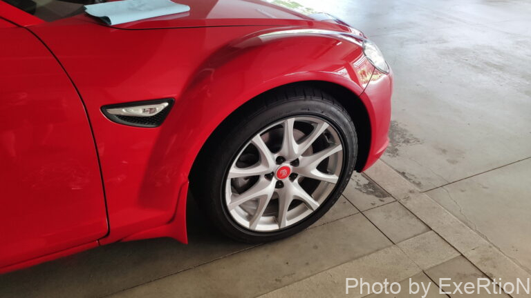 RX-8におすすめのホイールリムガードを取り付けてみた 23 RX-8 ホイールリムガード