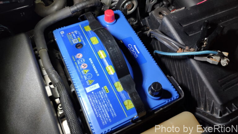 RX-8のバッテリー交換方法【パナソニック caos】 26 RX-8 バッテリー交換方法