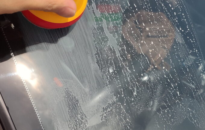 ガラスコンパウンド 魁磨き塾ウロコ取りクリーナー研磨タイプのレビュー 5 魁磨き塾ウロコ取りクリーナー研磨タイプ