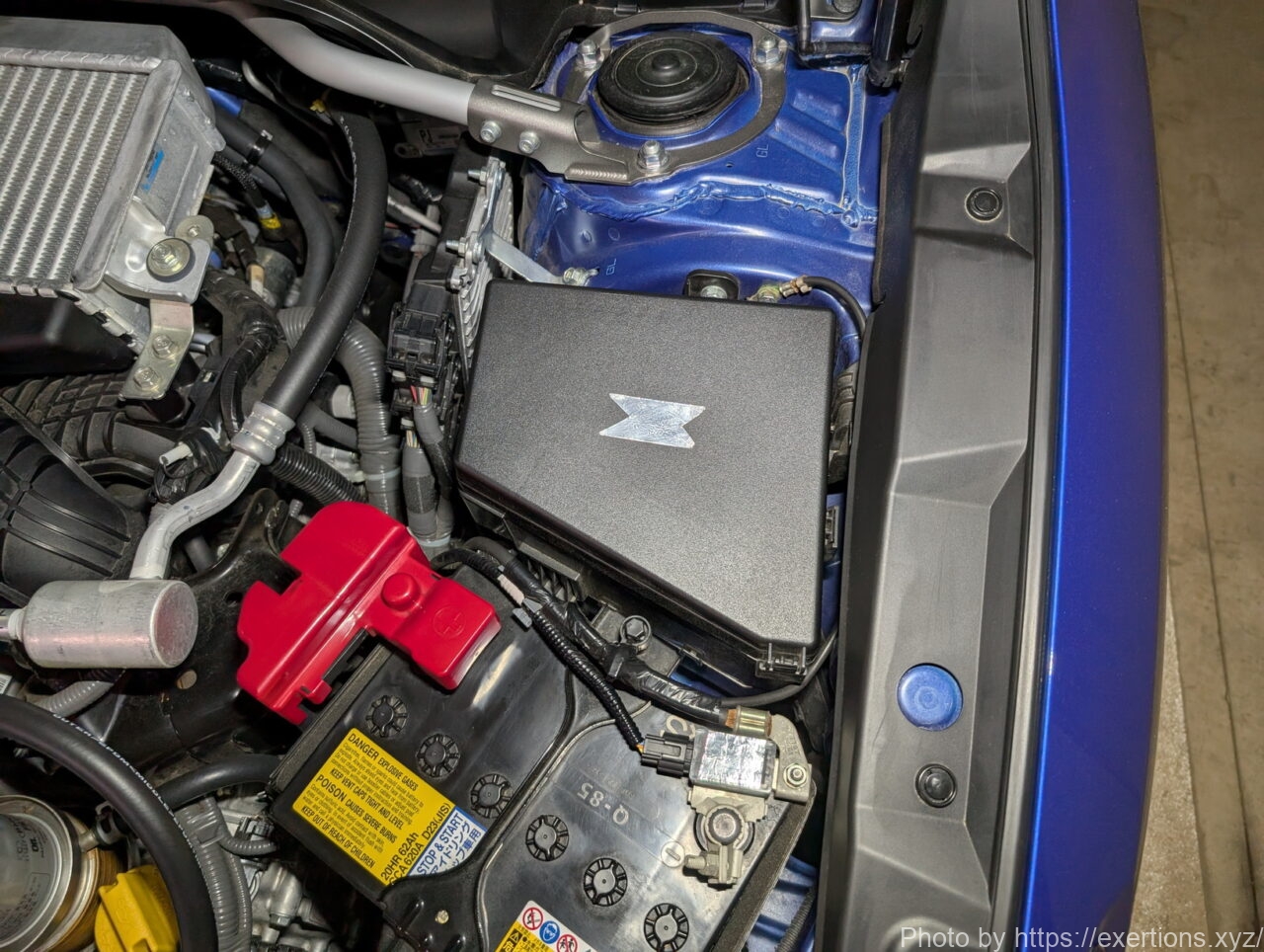 WRX S4 VBHのアーシング DIY解説【燃費向上、レスポンスアップ、音質向上】 24 WRX S4 VBHのアーシング