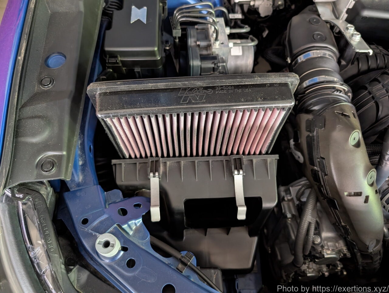 WRX S4 VBH エアクリーナー交換【HKS スーパーエアフィルター】 15 WRX S4 VBH エアクリーナー交換