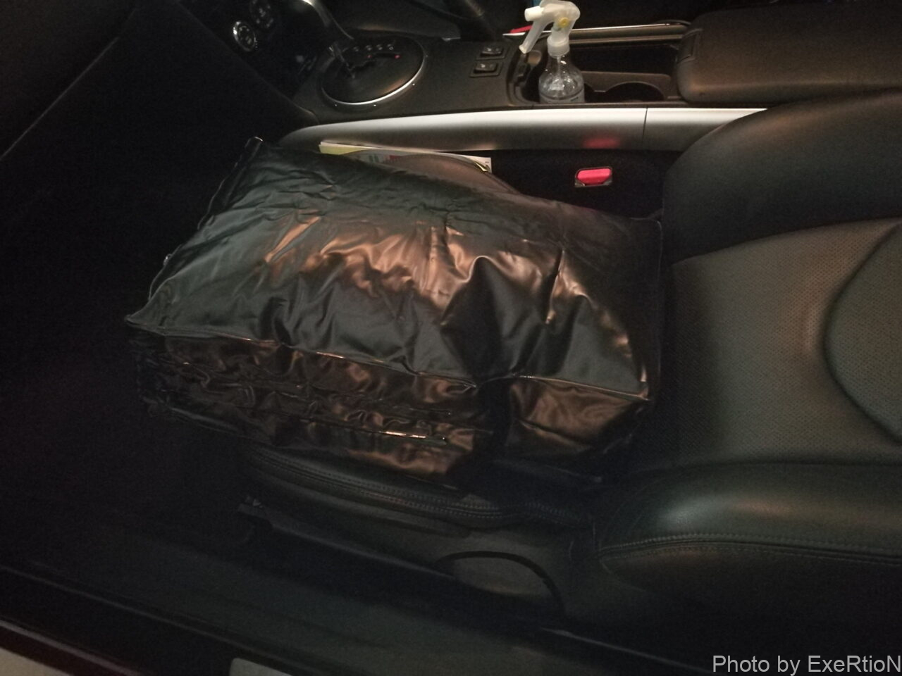 RX-8 車中泊 スペースクッション設置例