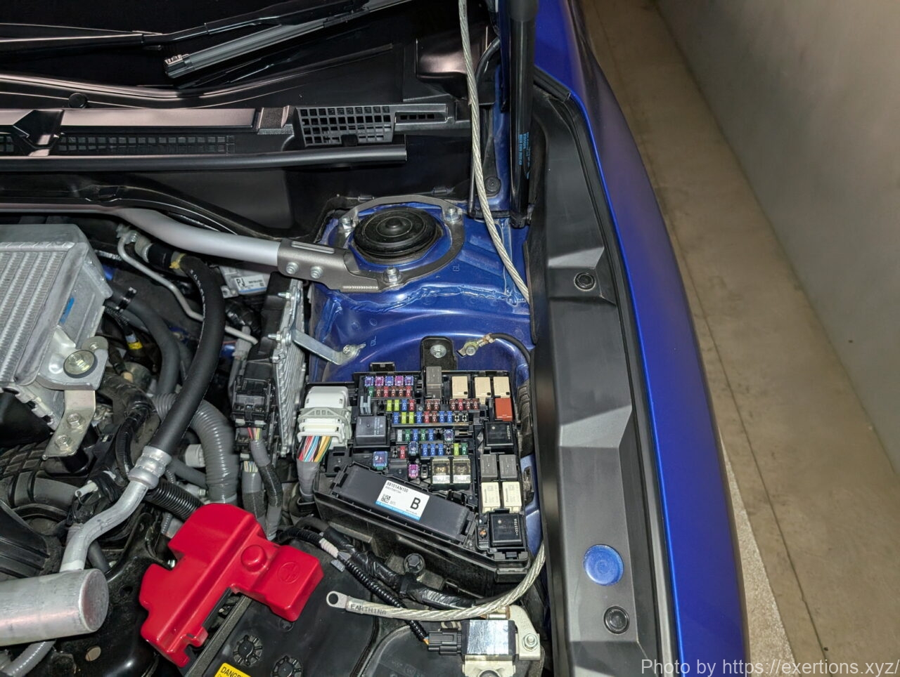 WRX S4 VBHのアーシング DIY解説【燃費向上、レスポンスアップ、音質向上】 23 WRX S4 VBHのアーシング