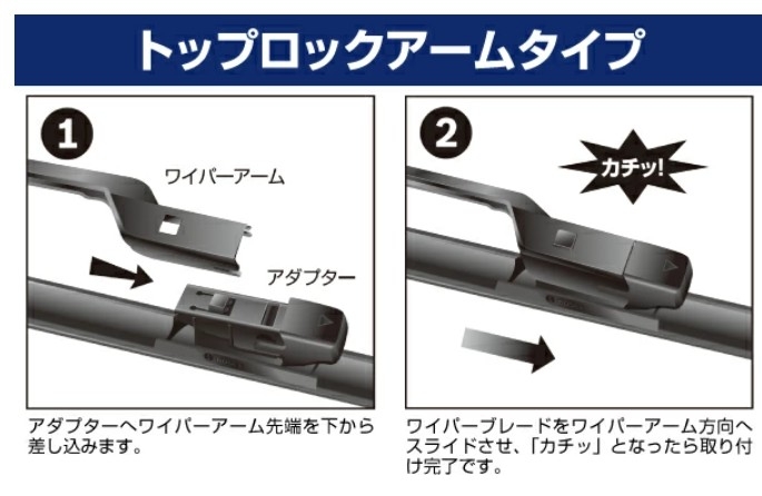 WRX S4 VBH ワイパーのオススメはkurve 1 トップロック式ワイパー