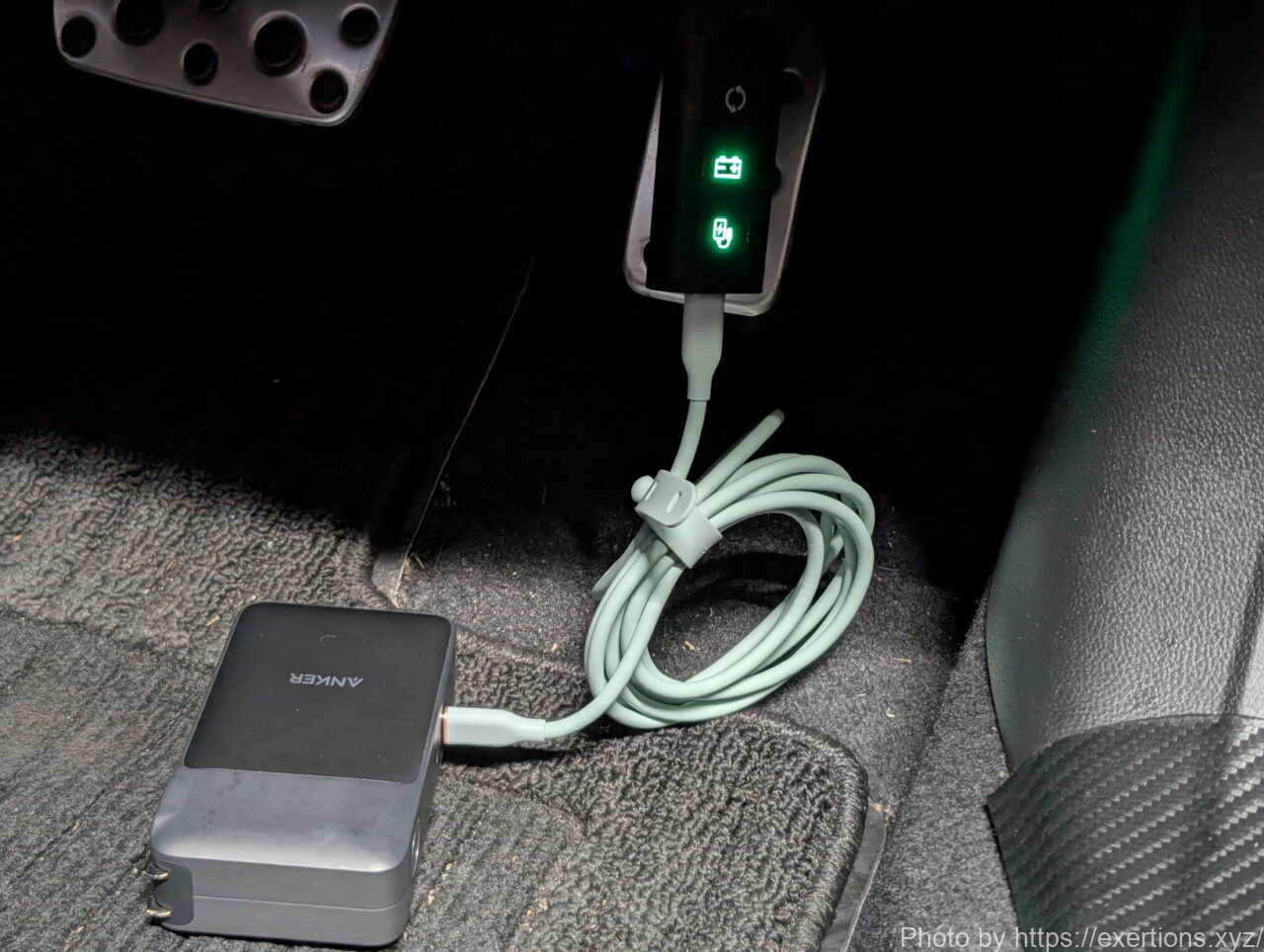 WRX S4 VBHのアーシング DIY解説【燃費向上、レスポンスアップ、音質向上】 19 エーモン バッテリーメモリー