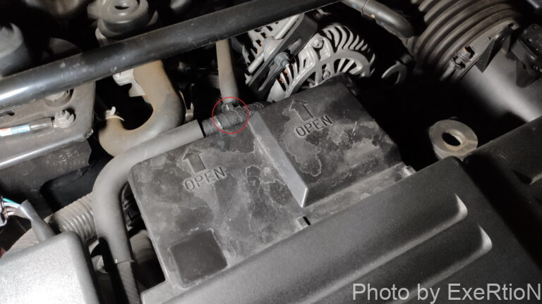 RX-8のバッテリー交換方法【パナソニック caos】 13 RX-8 バッテリー交換方法