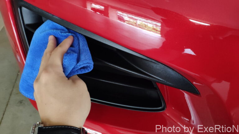 ガラコート 未塗装樹脂専用ガラスコーティング剤 レビュー【3年耐久の未塗装樹脂コーティング】 14 ガラコート 未塗装樹脂専用ガラスコーティング剤