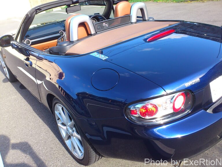 NCロードスターにコーンズマフラーを装着【カーメイクコーンズ】 1 NCロードスター