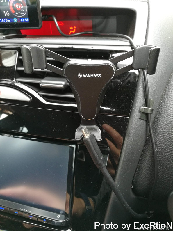 VANMASS スマホ車載ホルダーのレビュー 11 VANMASS 車載ホルダー