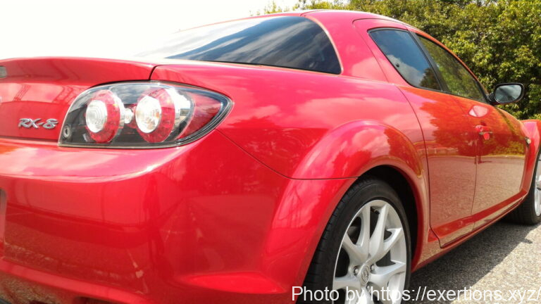 RX-8純正リアスポイラーを装着【必要なパーツや工賃を紹介】 11 RX-8