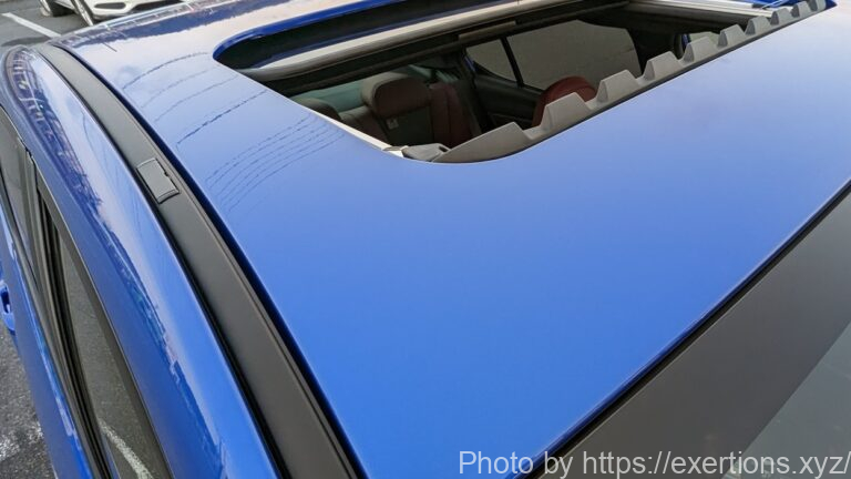 新型WRX S4 VBH グレードの違いを徹底解説 7 WRX S4サンルーフ