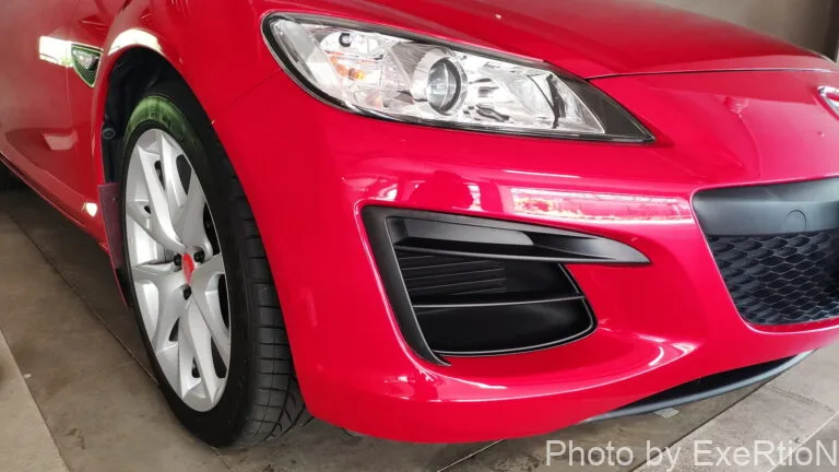 Rx 8におすすめのホイールリムガードを取り付けてみた Exertionのジャガーxeとrx 8とウェアラブルを愛するブログ