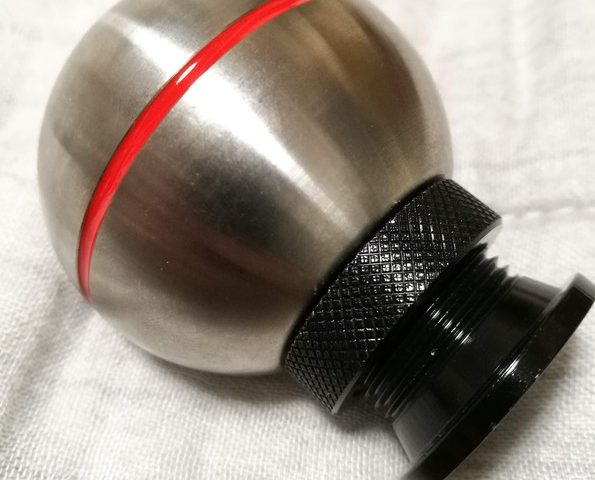 AutoExe 限定チタンシフトノブのレビュー 1 AutoExe 限定チタンシフトノブ