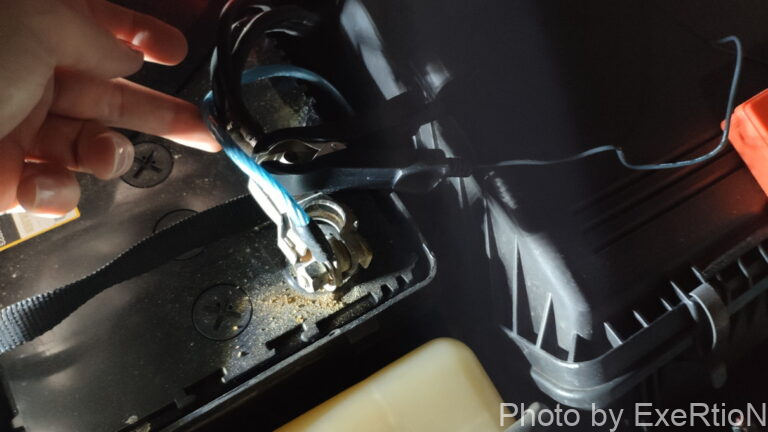 RX-8のバッテリー交換方法【パナソニック caos】 20 RX-8 バッテリー交換方法