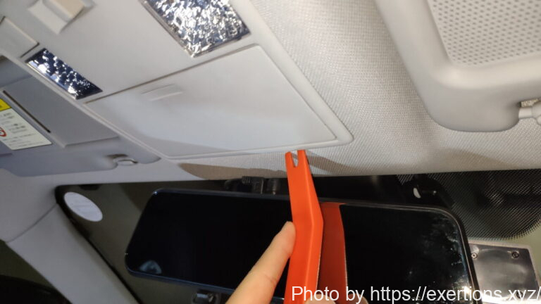 RX-8 フロントルームランプ交換方法【LED化】 13 RX-8 フロントルームランプ交換方法