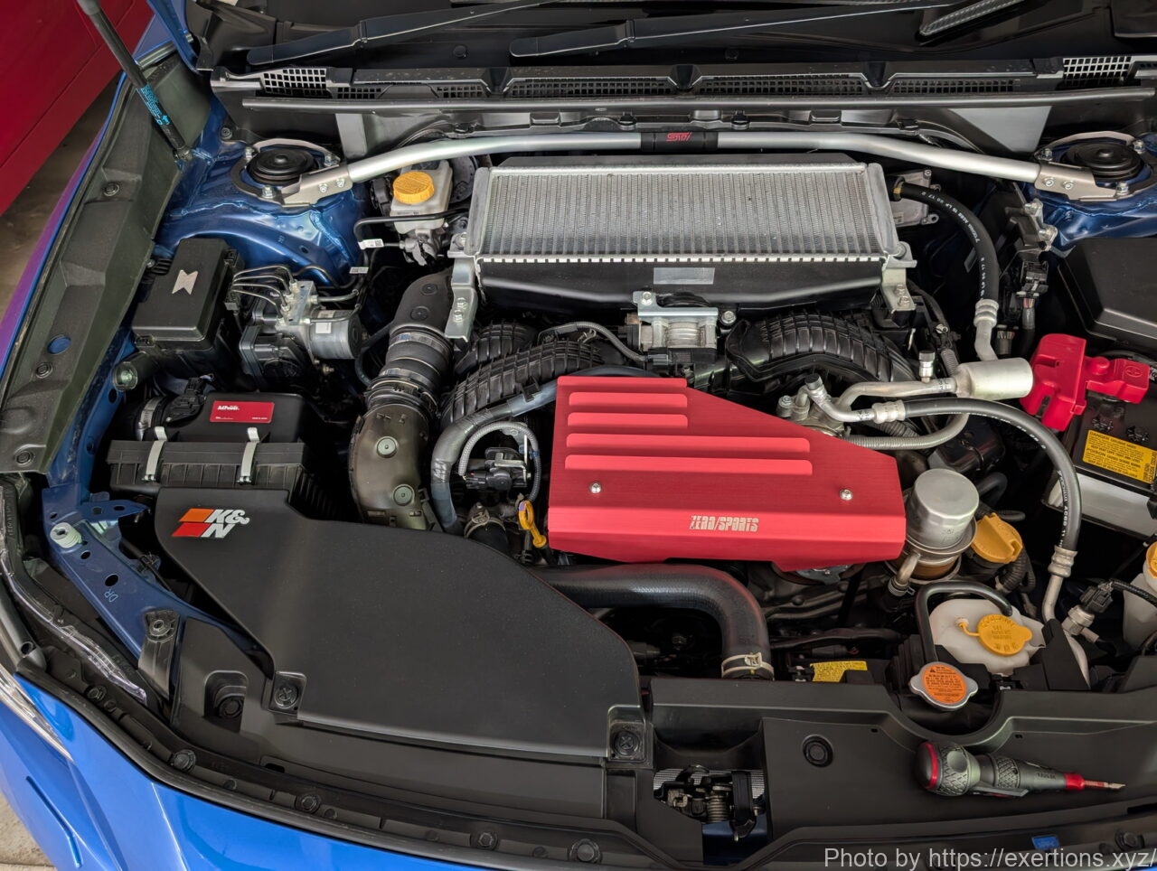 WRX S4 VBH エアクリーナー交換【HKS スーパーエアフィルター】 8 WRX S4 VBH エアクリーナー交換