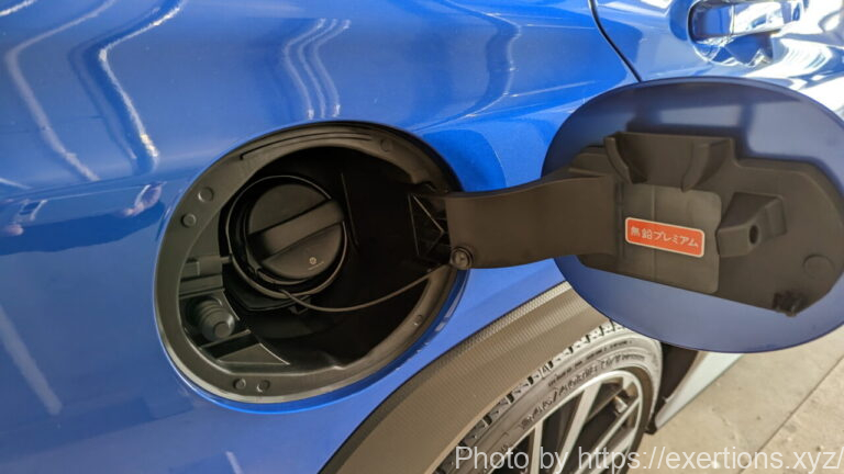 新型WRX S4 VBHのフューエルキャップをオシャレに! 15 WRX S4 フューエルキャップ