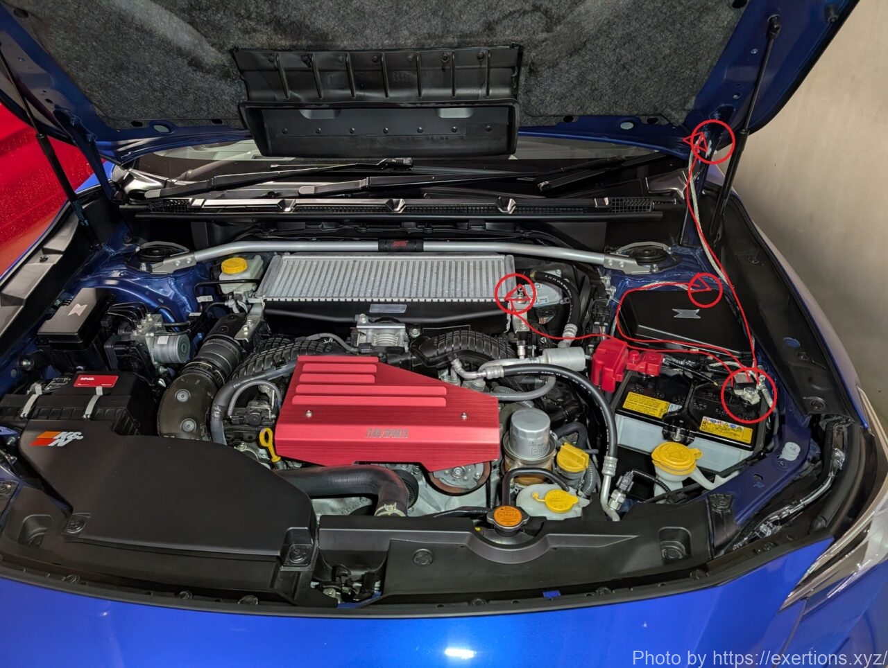 WRX S4 VBHのアーシング DIY解説【燃費向上、レスポンスアップ、音質向上】 16 WRX S4 VBHのアーシングDIY-01