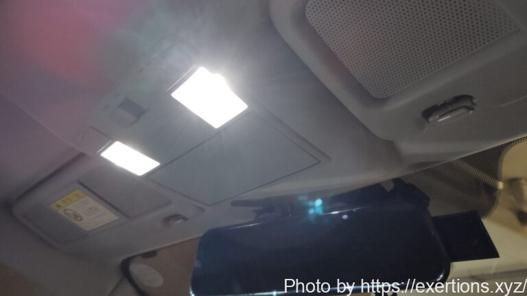 RX-8 フロントルームランプ交換方法【LED化】 20 RX-8 フロントルームランプ交換方法