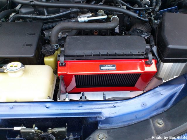 【DIY】NCロードスター AutoExe スポーツインダクションボックスの取り付け方法 23 NCロードスター AUTOEXE スポーツインダクションボックス