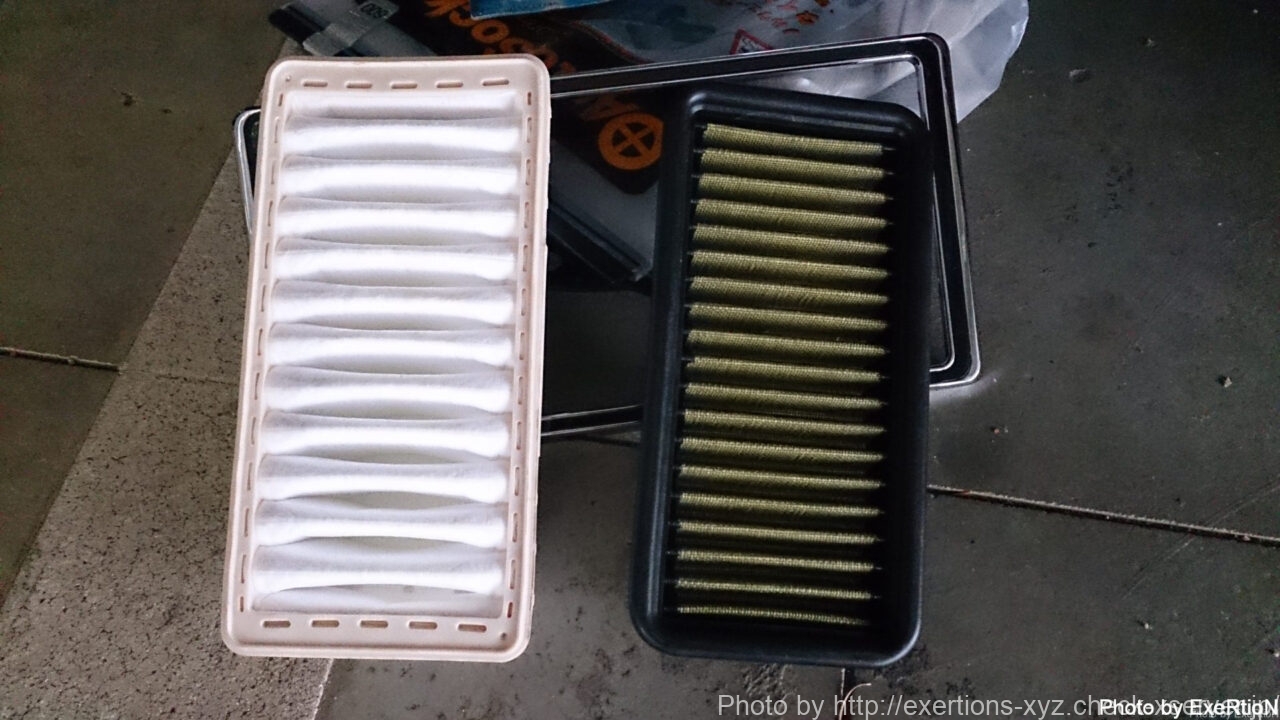 コルトラリーアートバージョンR RRPスポーツエアクリーナー