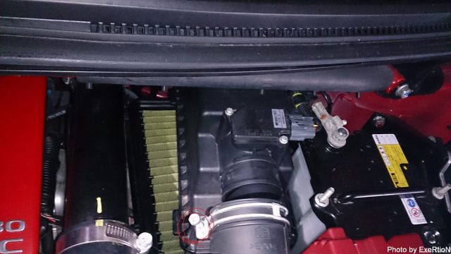 【DIY】コルトラリーアートバージョンR RRPスポーツエアクリーナー装着 7 コルトラリーアートバージョンR