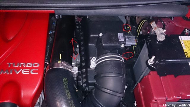 【DIY】コルトラリーアートバージョンR RRPスポーツエアクリーナー装着 5 コルトラリーアートバージョンR