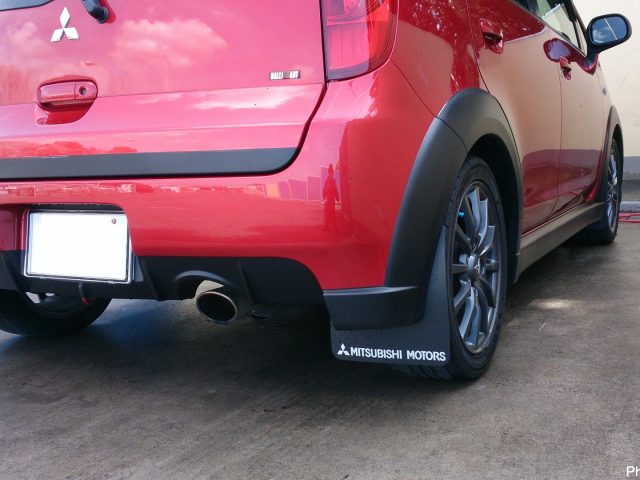 コルトラリーアートバージョンr 純正マッドフラップ装着 黒 Exertionのrx 8と旅行とウェアラブルを愛するブログ コルトラリーアートバージョンr 純正マッドフラップ装着 黒 Exertionのrx 8と旅行とウェアラブルを愛するブログ