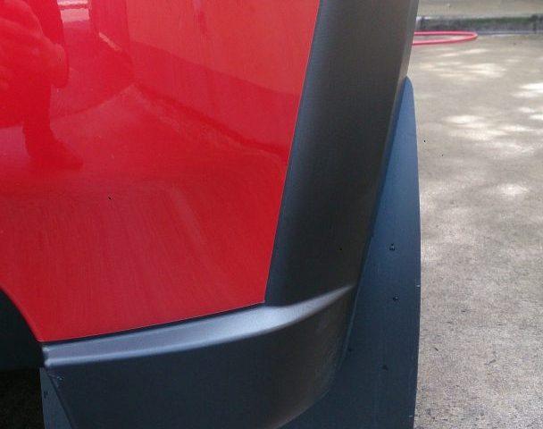 コルトラリーアートバージョンR 純正マッドフラップ装着!(黒) 2 コルトラリーアートバージョンR マッドフラップ