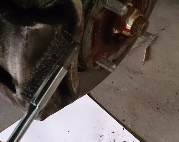 【DIY】コルトラリーアートバージョンR ブレーキキャリパー塗装方法 25 コルトラリーアートバージョンR ブレーキキャリパー塗装手順