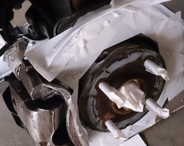 【DIY】コルトラリーアートバージョンR ブレーキキャリパー塗装方法 26 コルトラリーアートバージョンR ブレーキキャリパー塗装手順