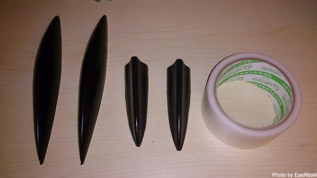 A.S shop汎用カナードレビューコルトVR【エアロダイナミクス2】 4 A.S shop汎用カナード