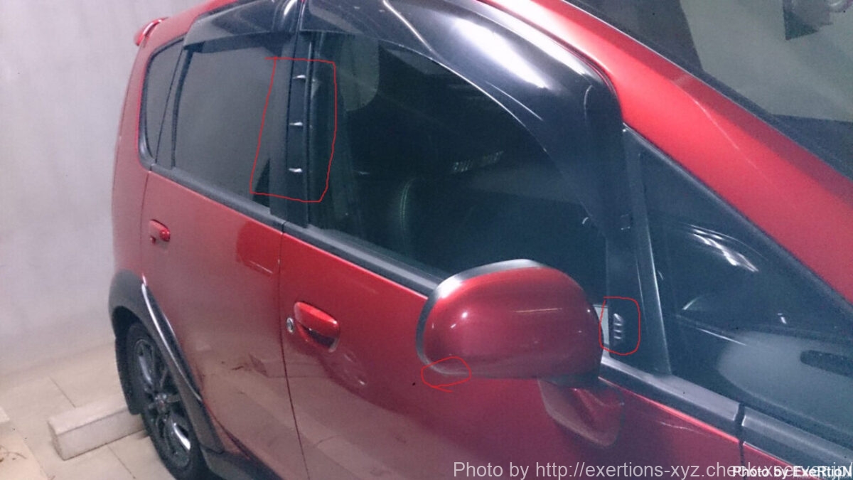 【DIY】静音計画 風切り音低減フィンセットを装着 コルトVR【エアロダイナミクス1】 4 静音計画 風切り音低減フィンセット