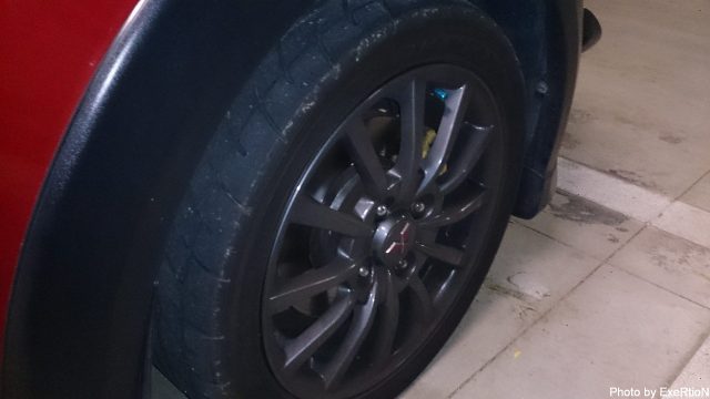 コルトラリーアートバージョンRにリムガード装着 レビュー編 6 ホイール リムガード