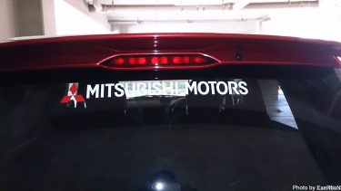 【DIY】MITSUBISHI MOTORSステッカー取り付け【コルトラリーアートバージョンR】
