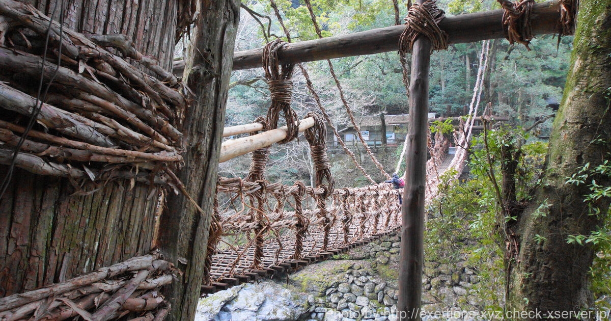 祖谷のかずら橋