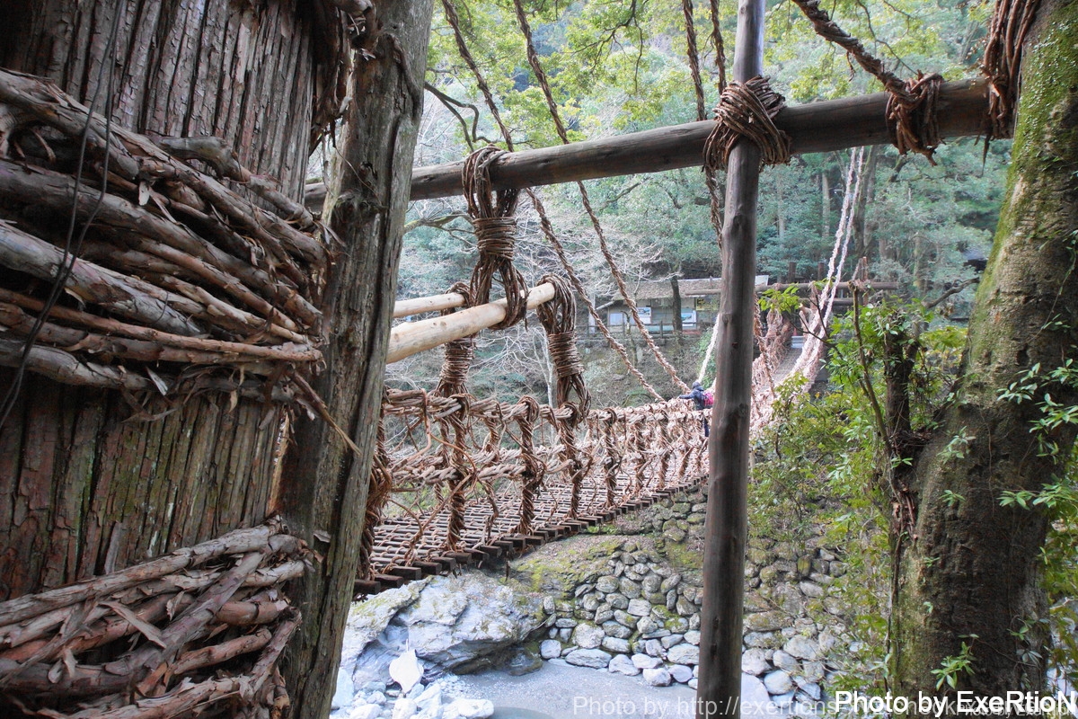 祖谷のかずら橋