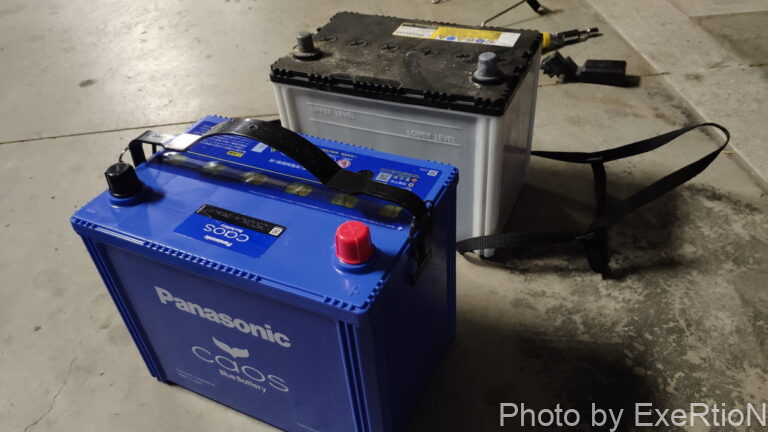 RX-8のバッテリー交換方法【パナソニック caos】 25 RX-8 バッテリー交換方法