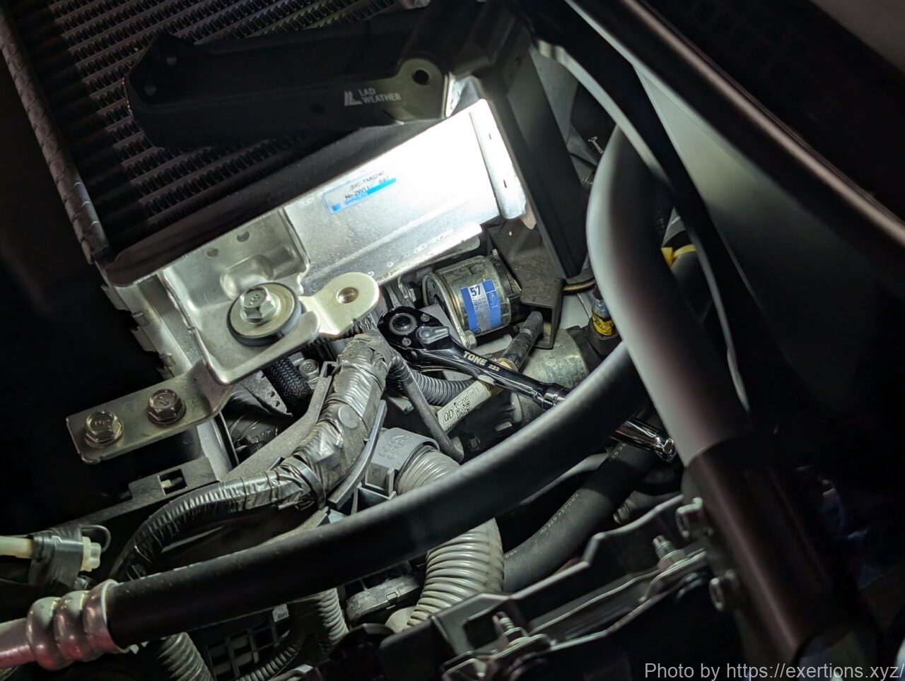 WRX S4 VBHのアーシング DIY解説【燃費向上、レスポンスアップ、音質向上】 29 WRX S4 VBHのアーシング