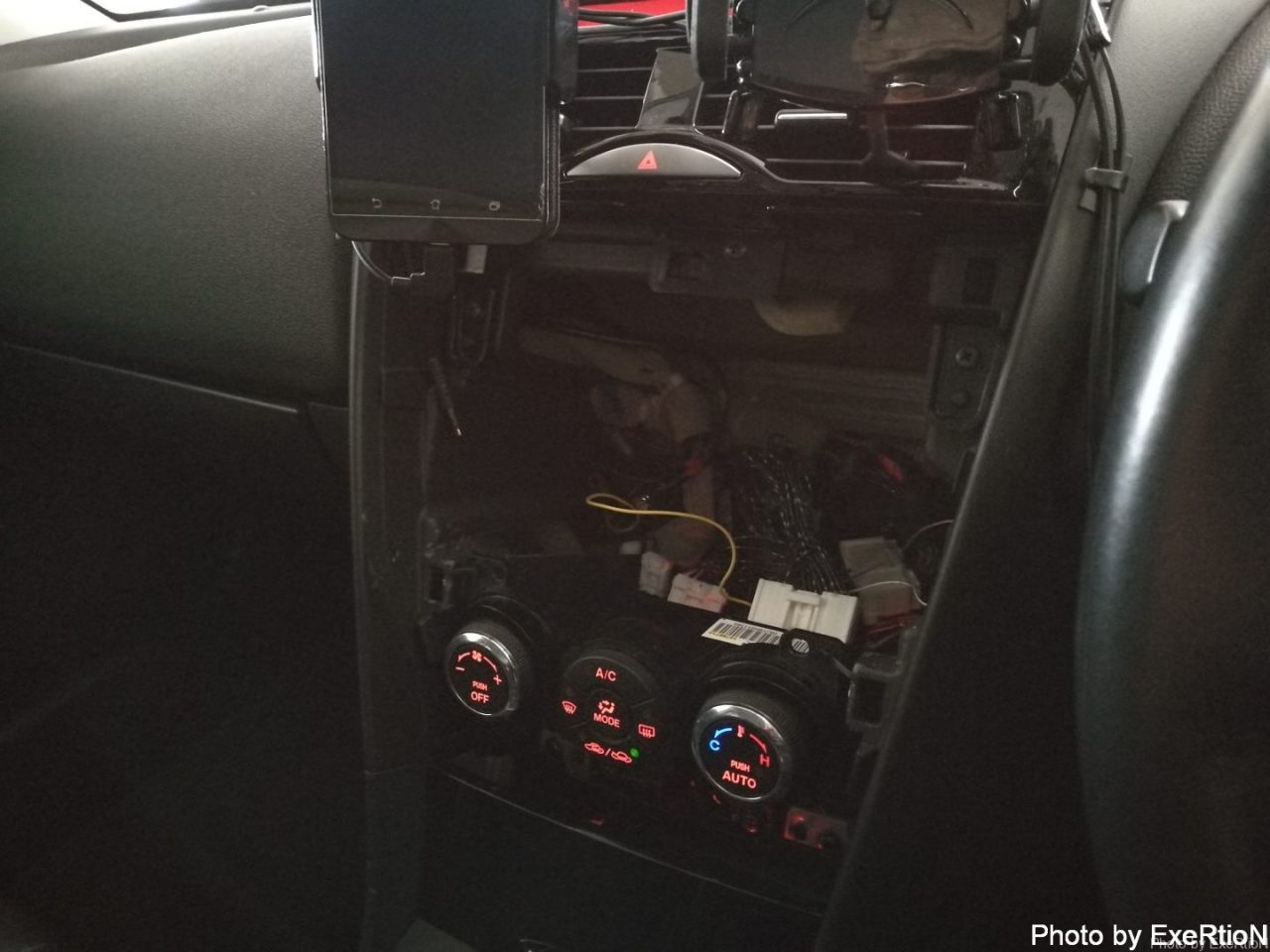 【RX-8 タイプE 後期】メーカー純正ナビの修理とハザードスイッチの修理